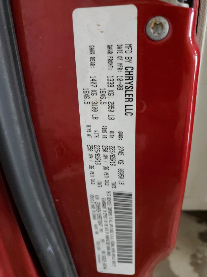 2009 Dodge Grand Caravan Sxt VIN: 2D8HN54189R576847 Lot: 91810445