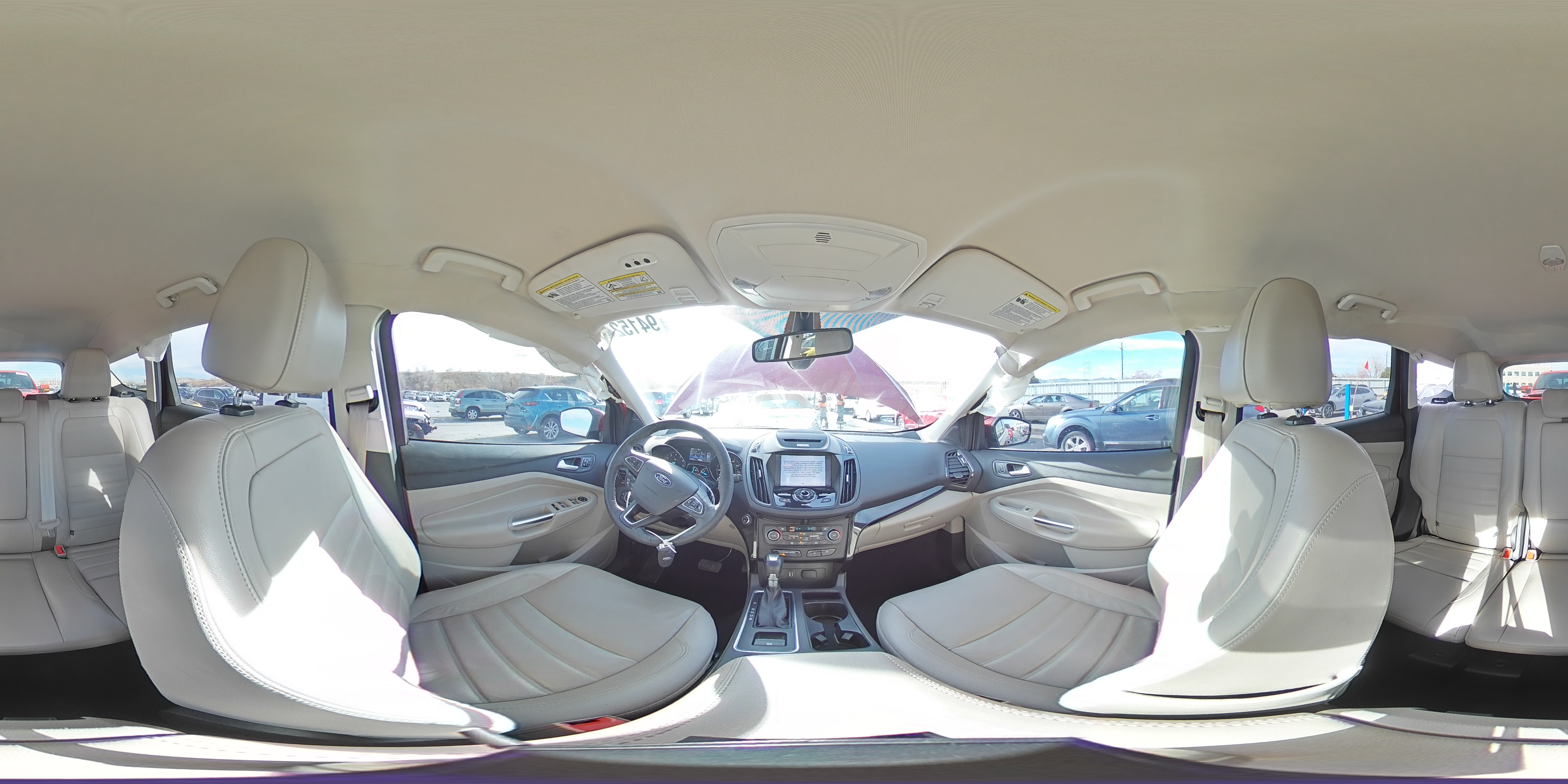 2017 Ford Escape Titanium VIN: 1FMCU9J96HUD29286 Lot: 94152455