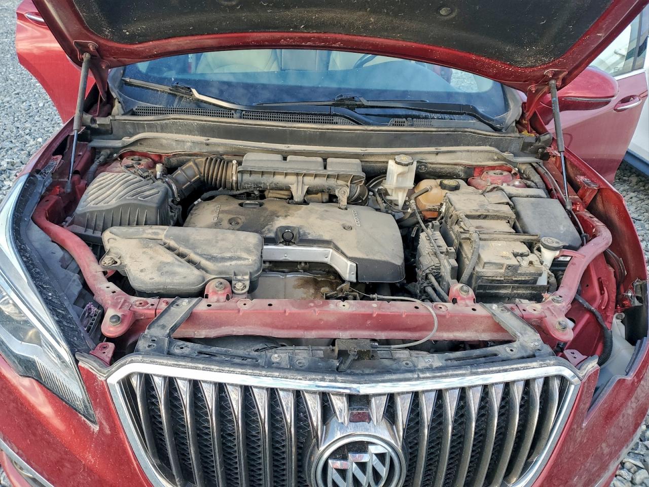 2017 Buick Envision Preferred VIN: LRBFXCSA2HD091983 Lot: 93091725