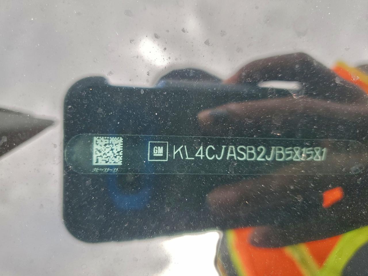 2018 Buick Encore Preferred VIN: KL4CJASB2JB581581 Lot: 94236895