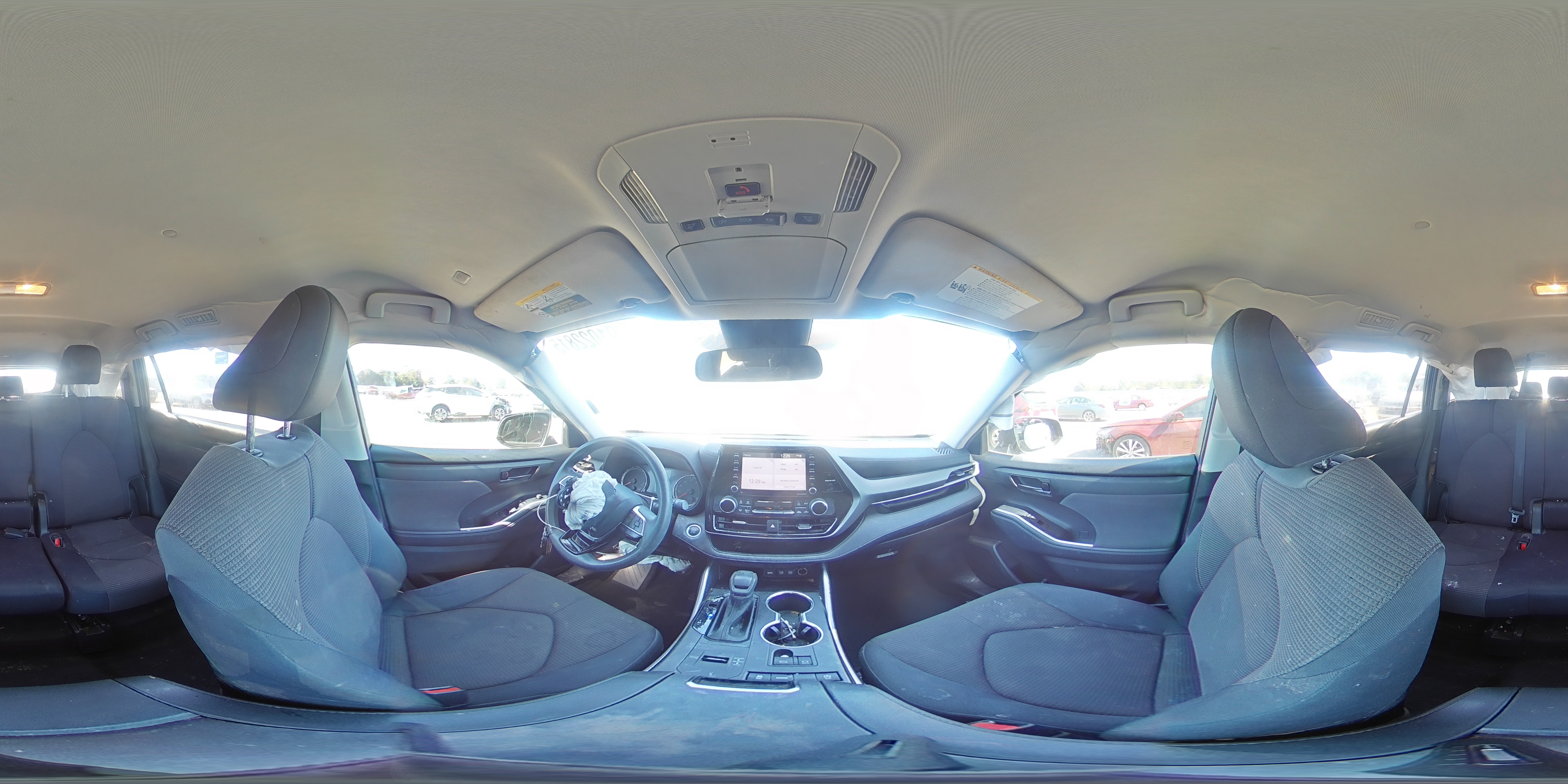 2021 Toyota Highlander L VIN: 5TDCZRAH0MS536400 Lot: 91022815