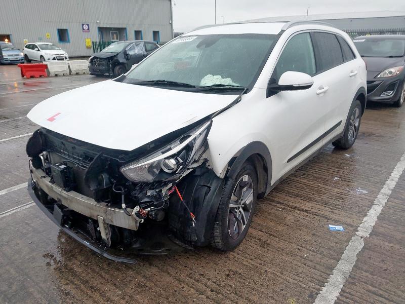 2022 KIA NIRO 1.6 GDI HYBRID 2 5DR DCT for sale at Copart CHESTER