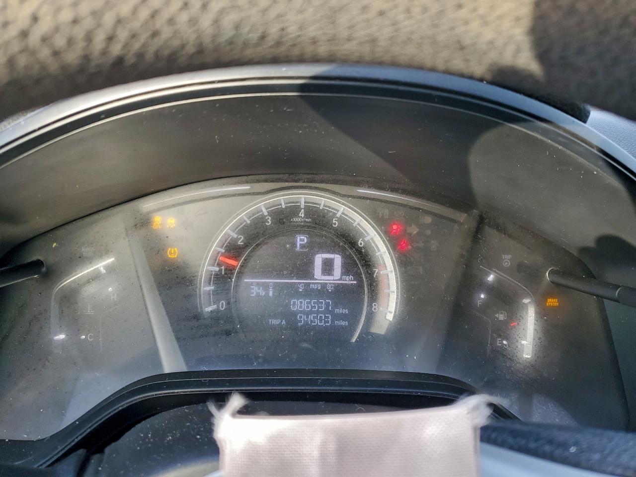 2019 Honda Cr-V Lx VIN: 2HKRW5H31KH420728 Lot: 93975375