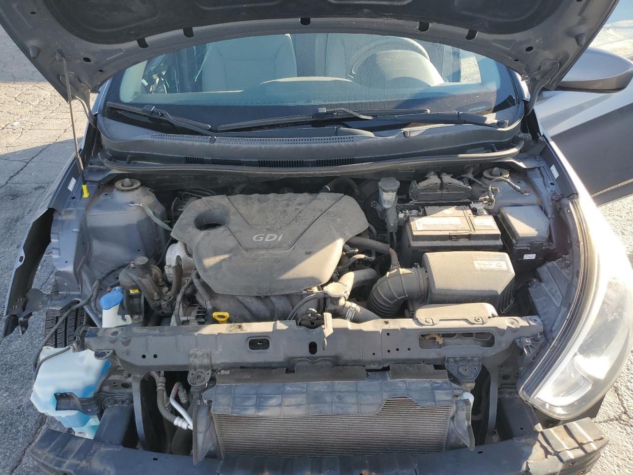 2015 Hyundai Accent Gls VIN: KMHCT4AE4FU897911 Lot: 92121285