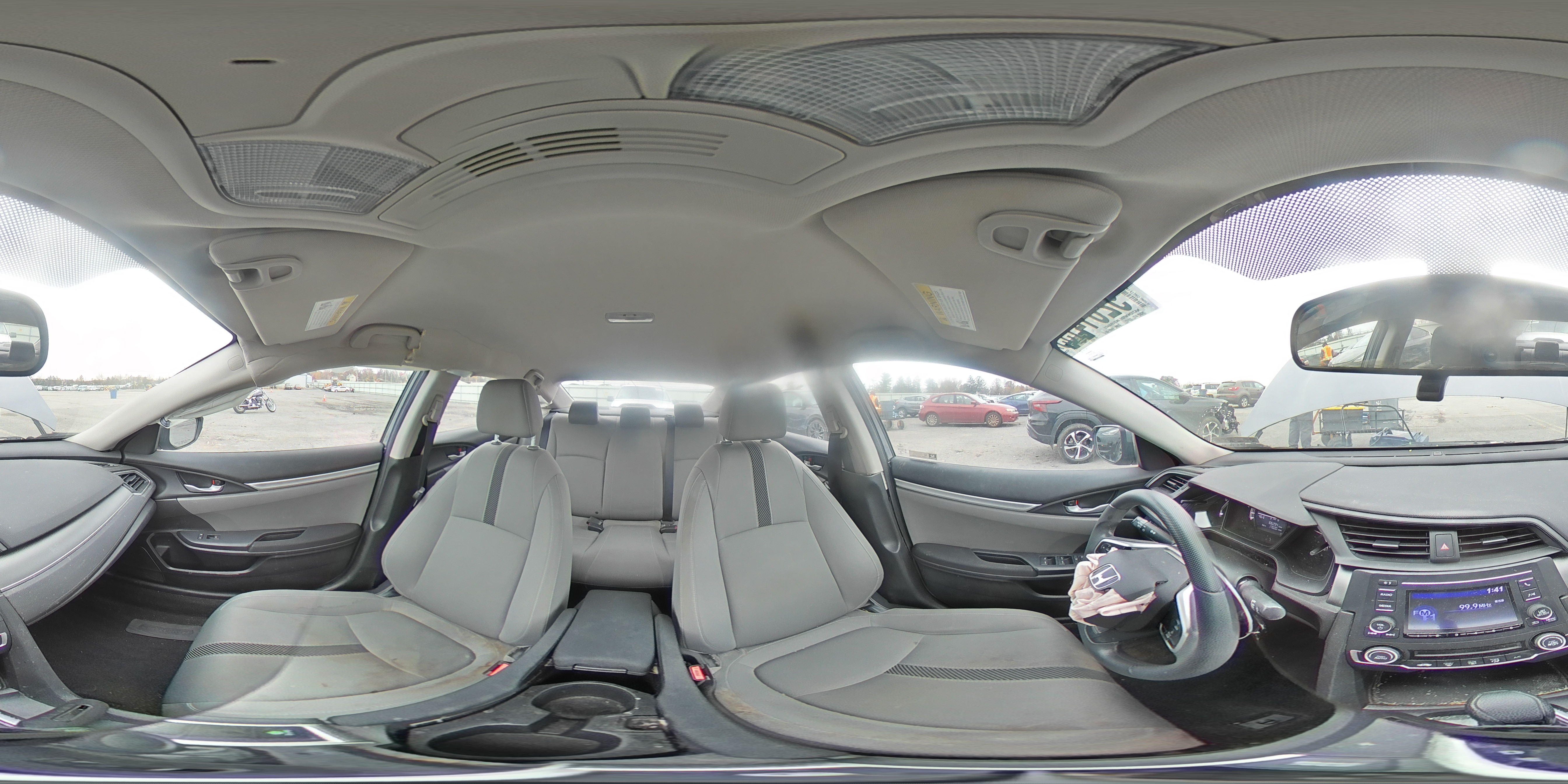 2018 Honda Civic Lx VIN: 2HGFC2F58JH608704 Lot: 92614135