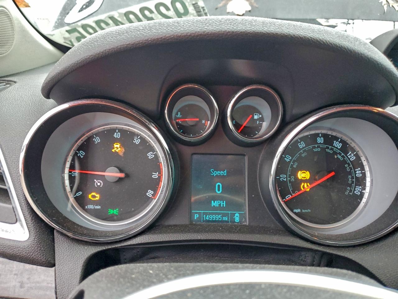 2016 Buick Encore Convenience VIN: KL4CJFSBXGB656131 Lot: 92394385