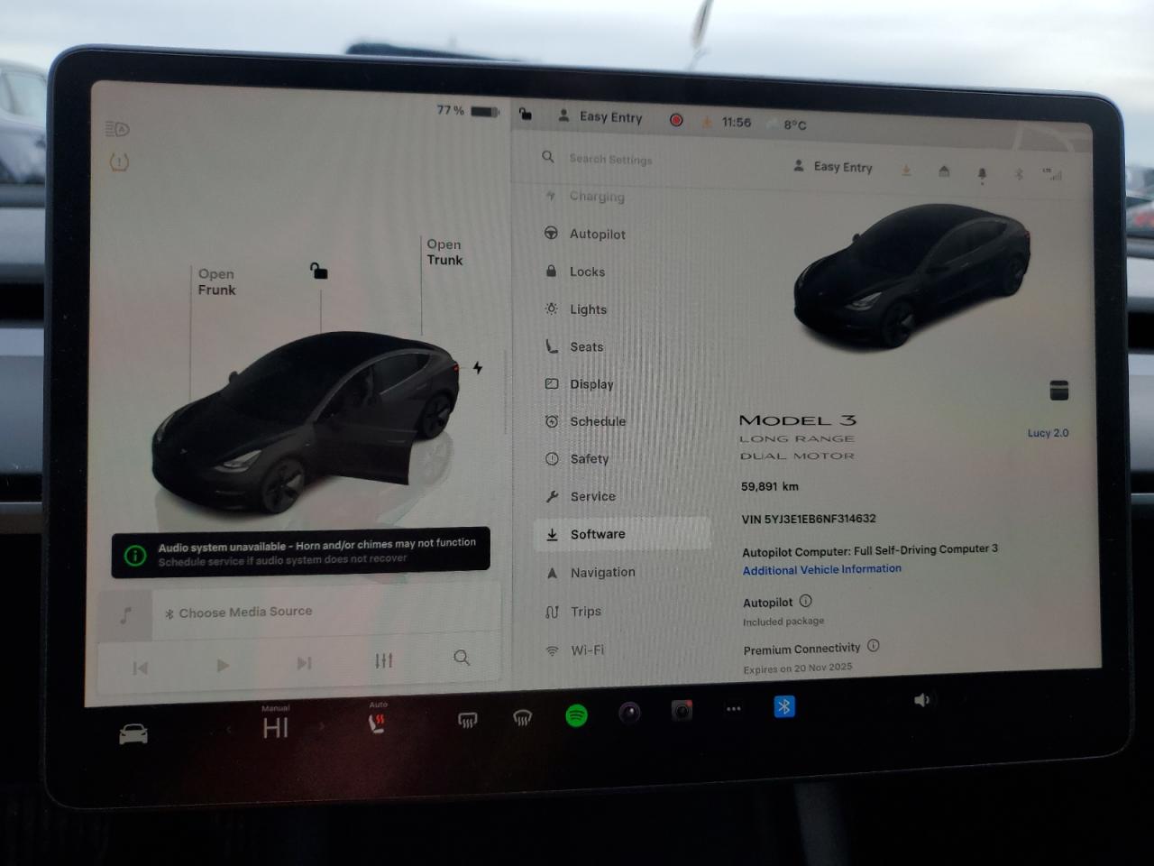 2022 Tesla Model 3 VIN: 5YJ3E1EB6NF314632 Lot: 92241995