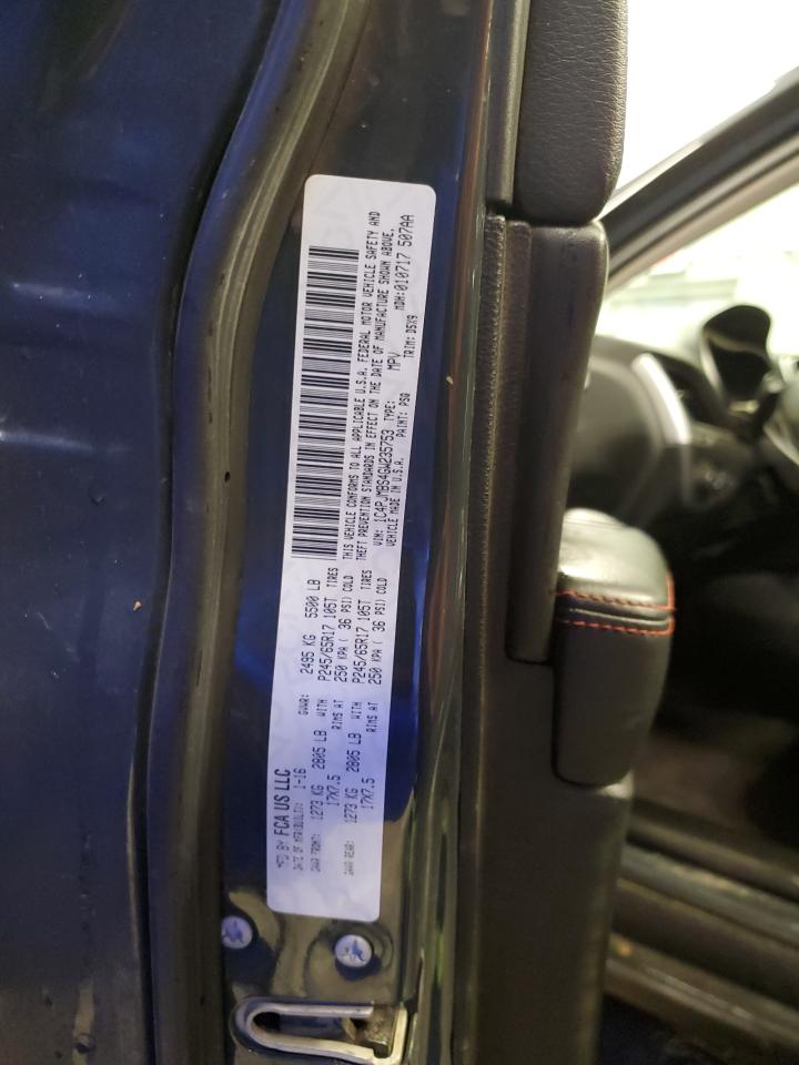 2016 Jeep Cherokee Trailhawk VIN: 1C4PJMBS4GW235753 Lot: 90361875