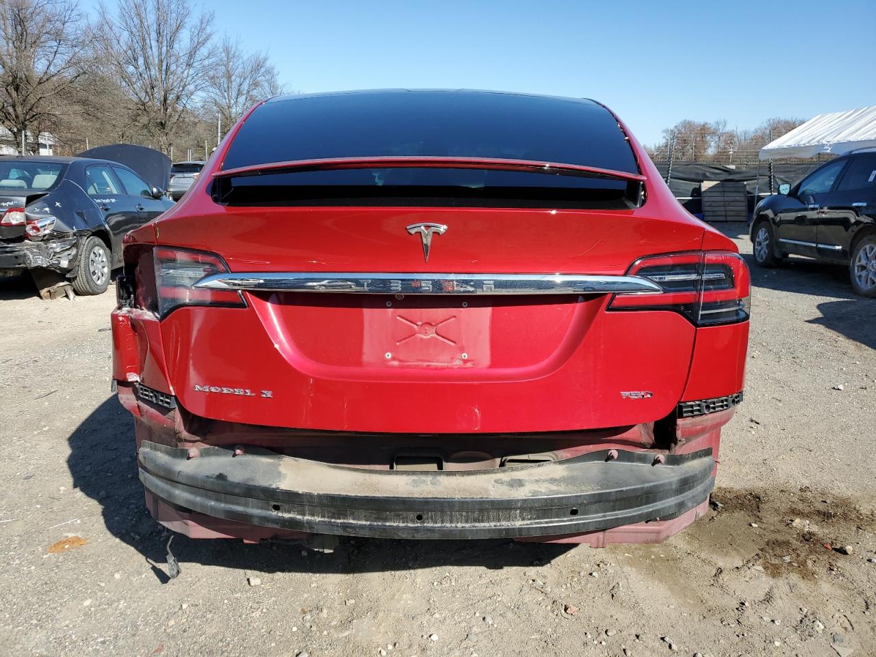 2017 Tesla Model X VIN: 5YJXCDE24HF039257 Lot: 91447325