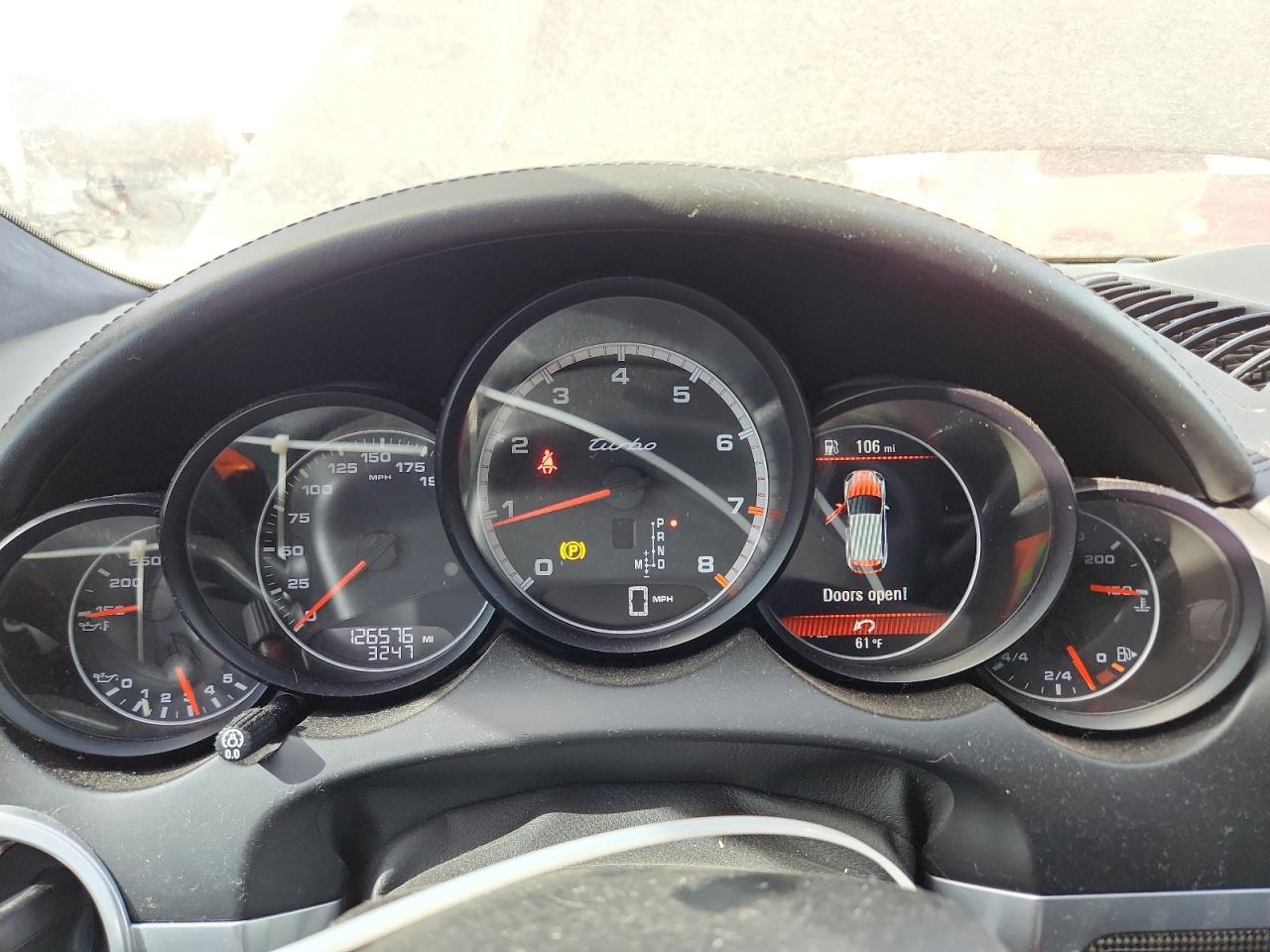 2012 Porsche Cayenne Turbo VIN: WP1AC2A24CLA84283 Lot: 91712455