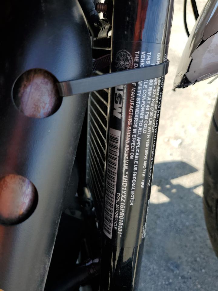 2023 Harley-Davidson Fxlrst VIN: 1HD1YXZ16PB018131 Lot: 92291575