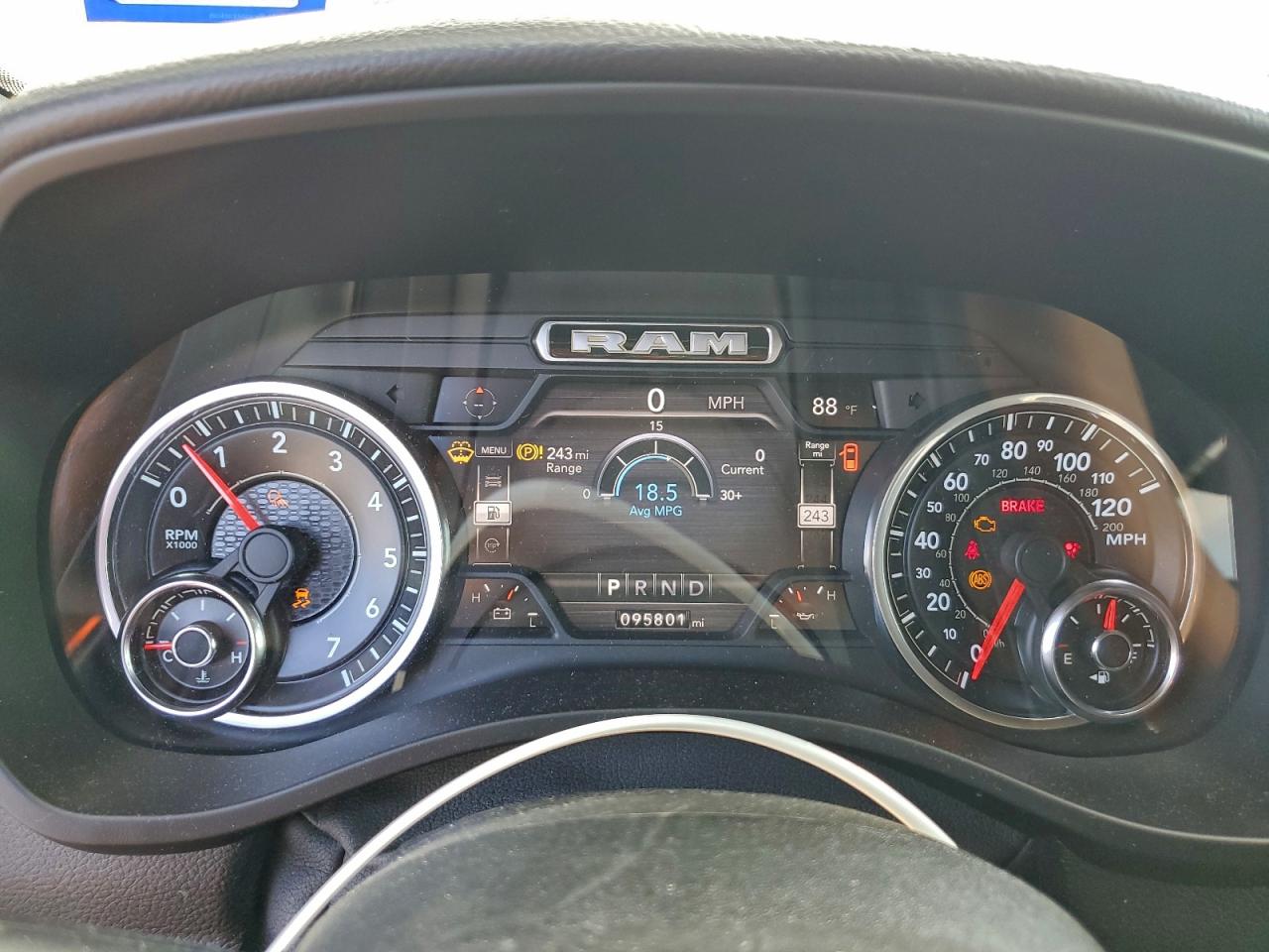 2020 Ram 1500 Big Horn/Lone Star VIN: 1C6RREFT5LN119527 Lot: 93981635