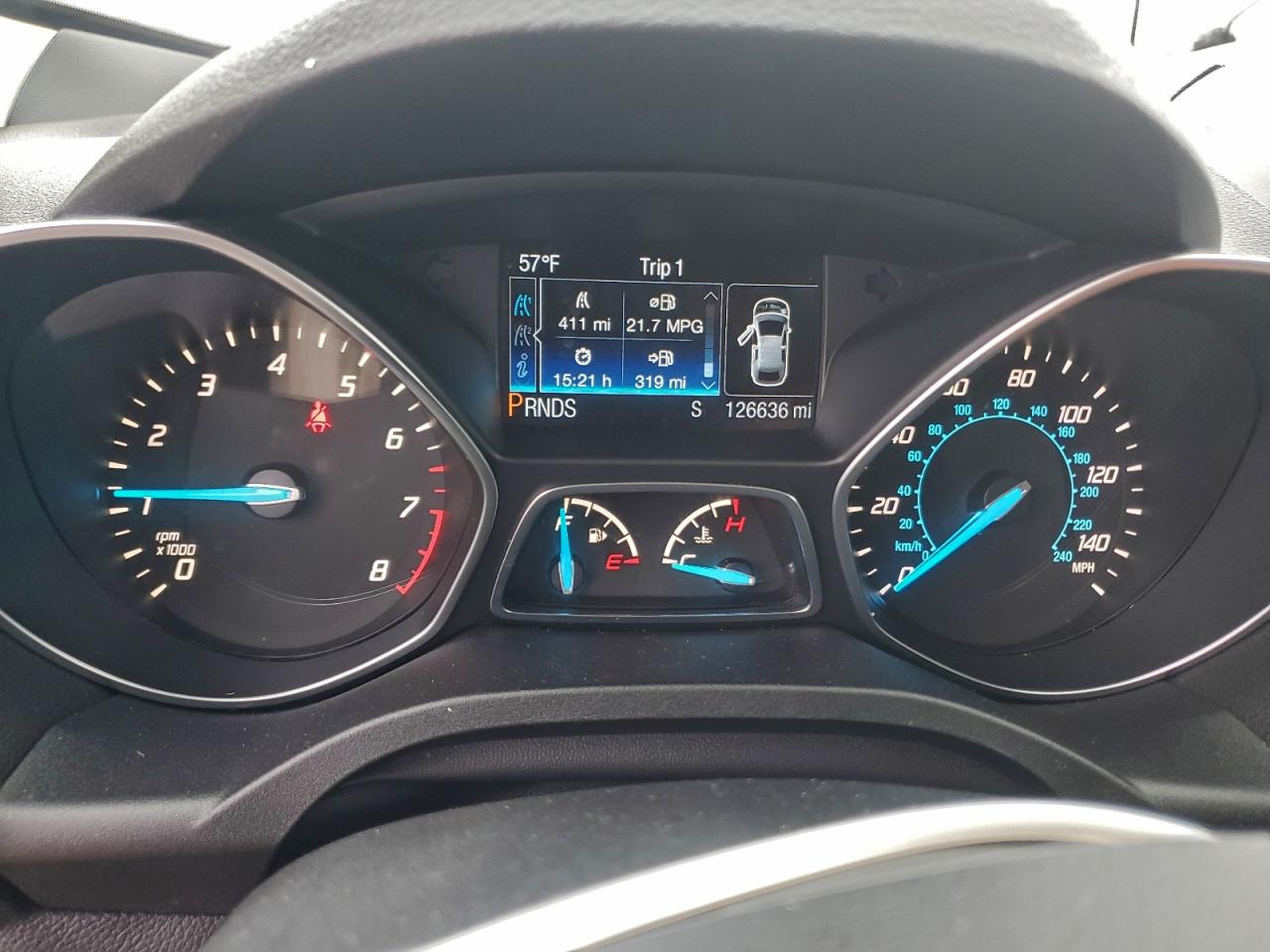 2014 Ford Escape Titanium VIN: 1FMCU9J93EUB12807 Lot: 93886995