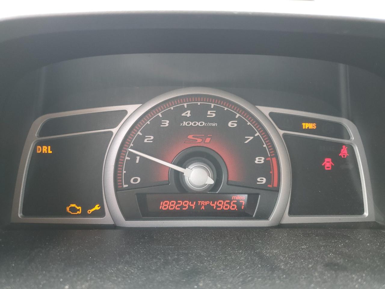 2009 Honda Civic Si VIN: 2HGFA55539H702574 Lot: 91666175