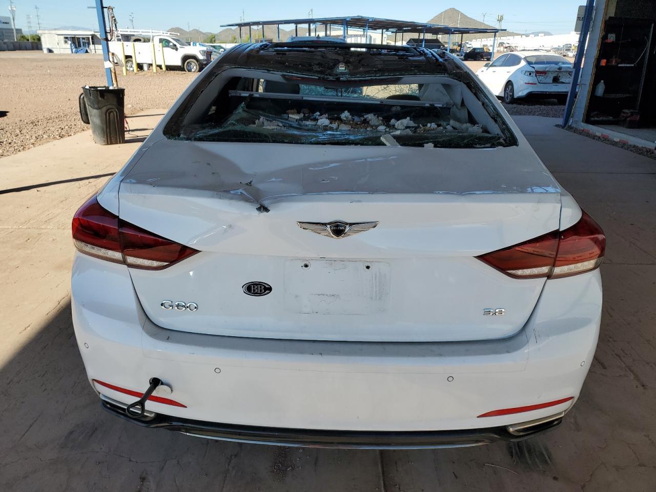 2018 Genesis G80 Base VIN: KMHGN4JE5JU226056 Lot: 91922385