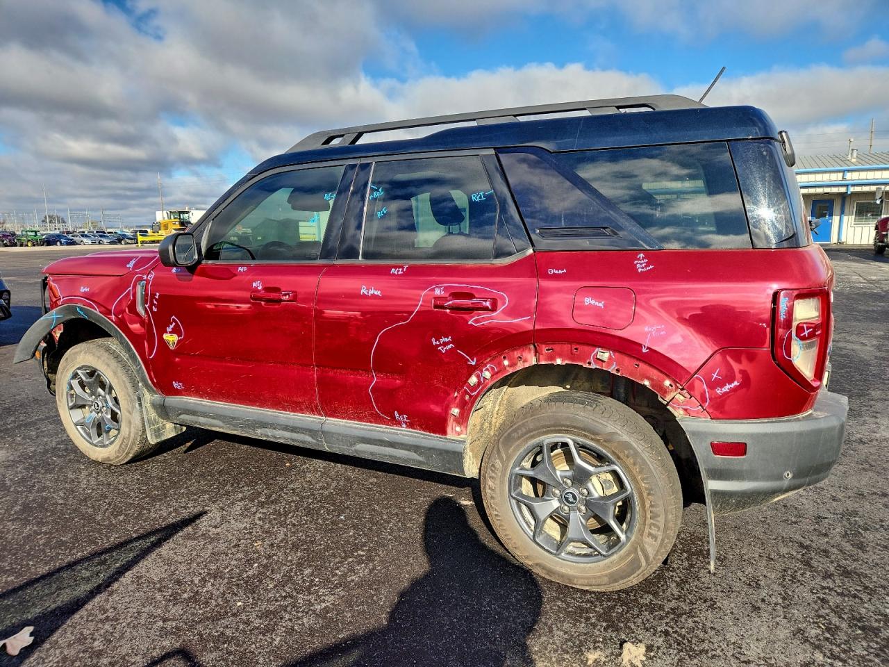 2021 Ford Bronco Sport Badlands VIN: 3FMCR9D93MRA31387 Lot: 93842605