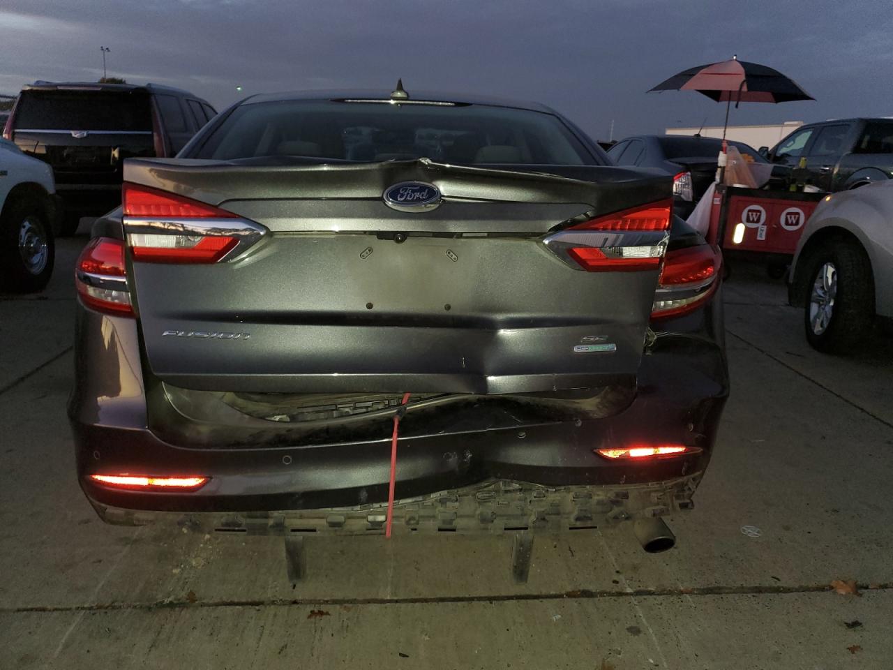 2019 Ford Fusion Se VIN: 3FA6P0HD5KR108684 Lot: 91607875