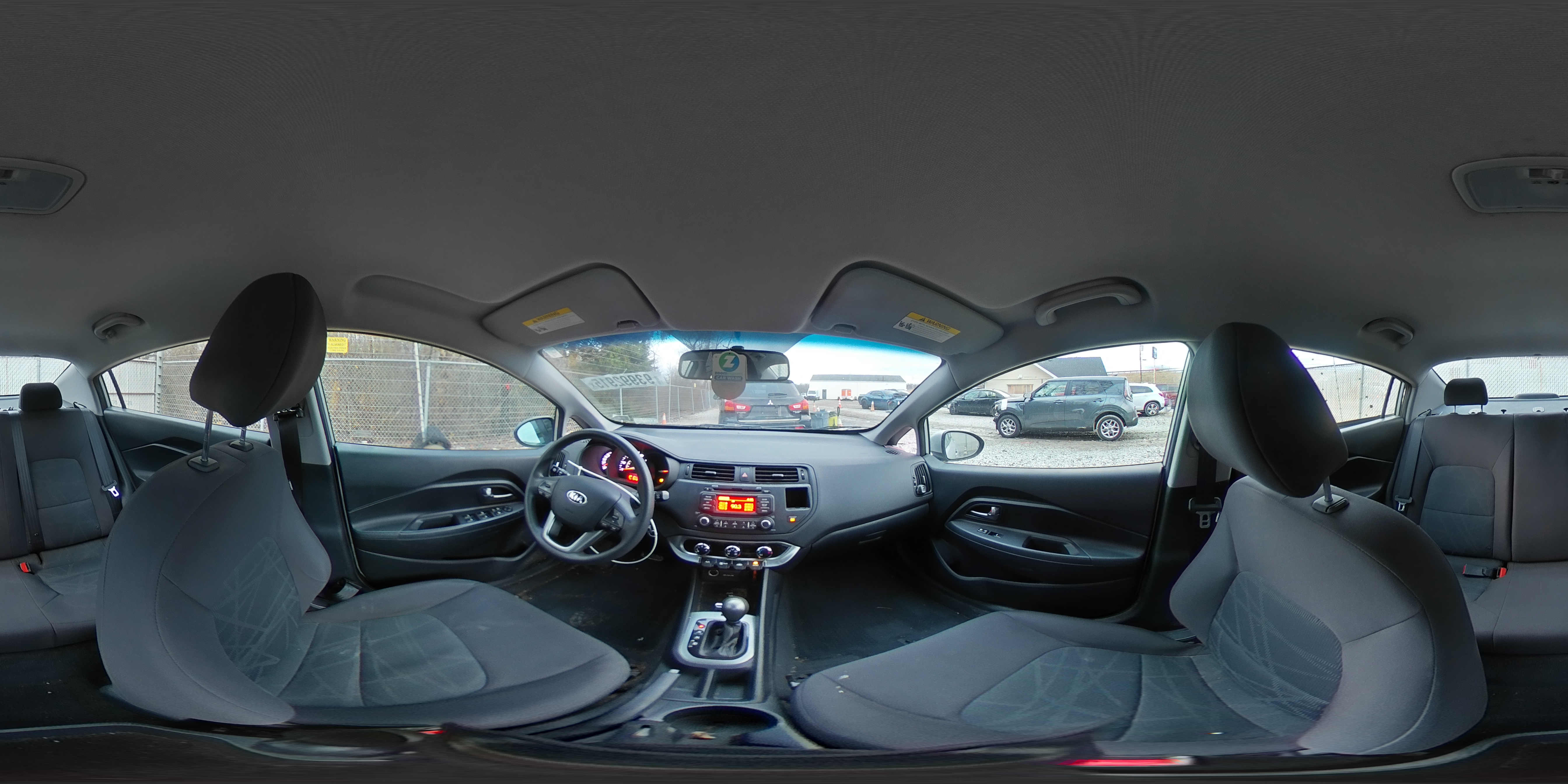 2013 Kia Rio Lx VIN: KNADM4A35D6203553 Lot: 93992915