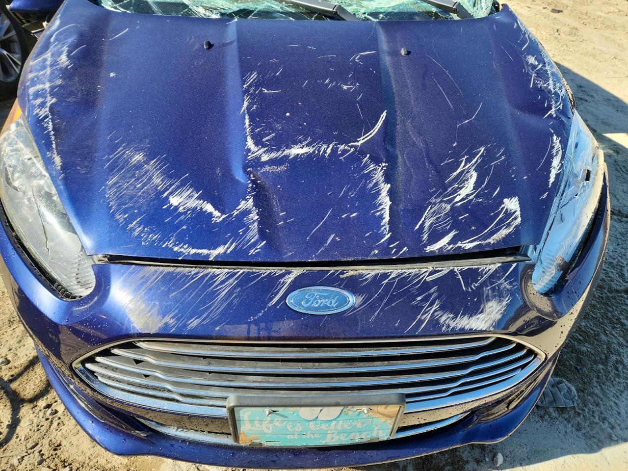 2016 Ford Fiesta Titanium VIN: 3FADP4FJ4GM201918 Lot: 91890145