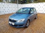 2011 SKODA FABIA 1.2 12V SE 5DR for sale at Copart WISBECH