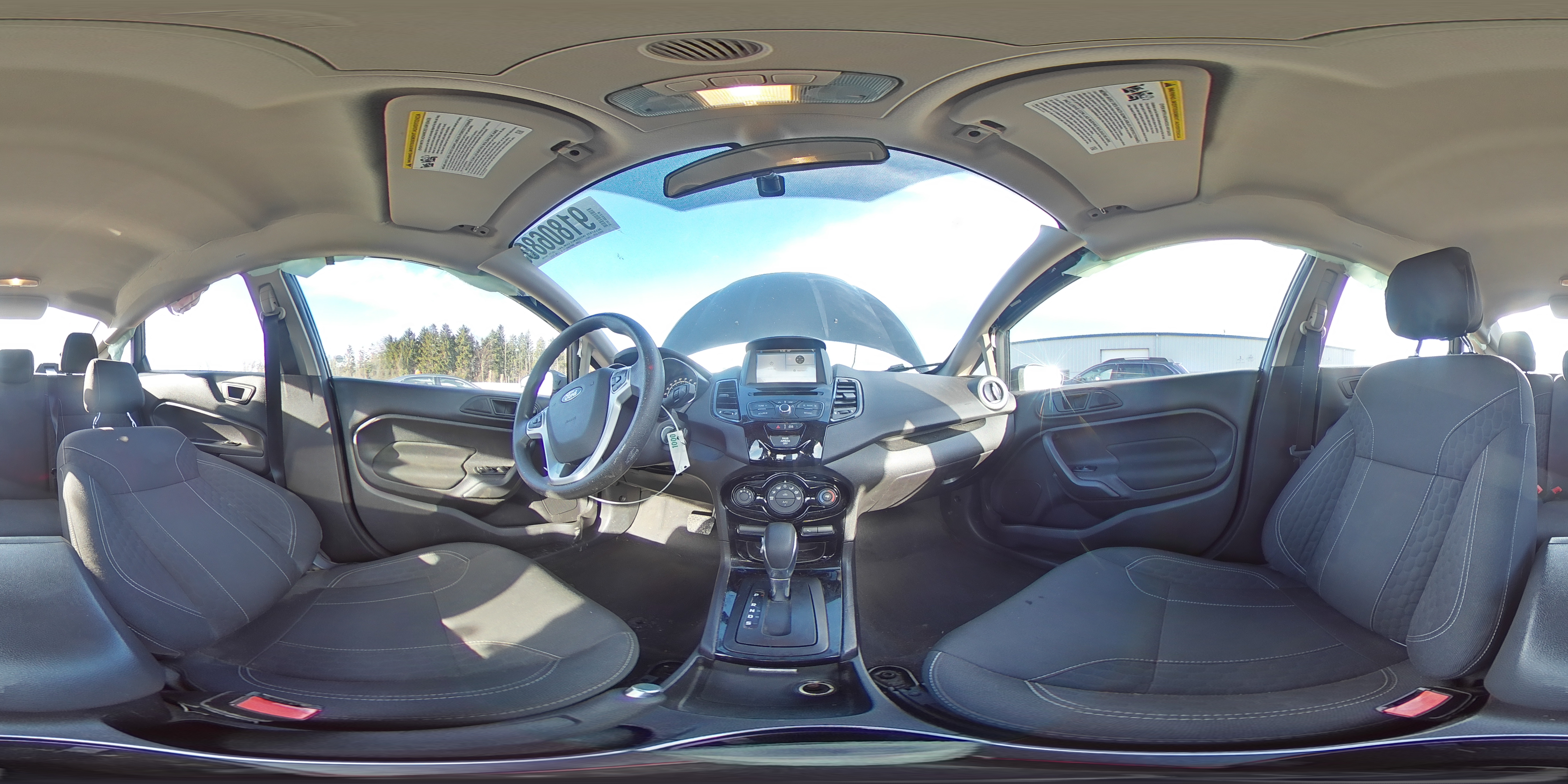 2019 Ford Fiesta Se VIN: 3FADP4BJ5KM123714 Lot: 91806805