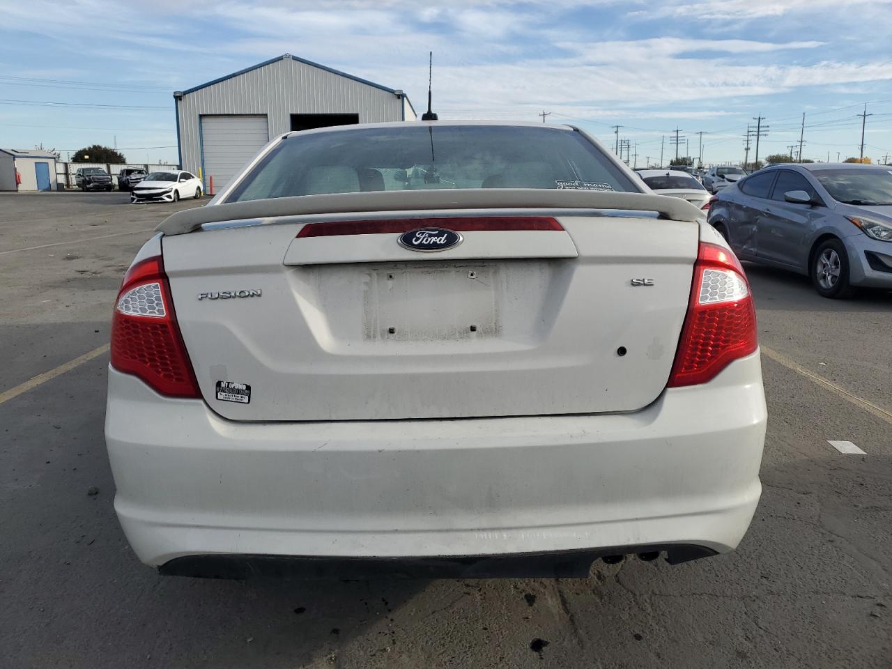 2012 Ford Fusion Se VIN: 3FAHP0HA1CR327528 Lot: 91311955
