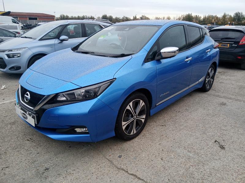 2019 NISSAN LEAF 110KW N-CONNECTA 40KWH 5DR AUTO for sale at Copart SANDWICH