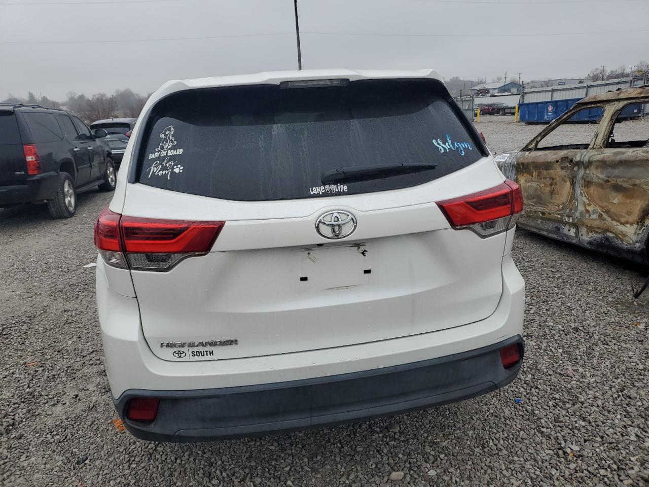 2019 Toyota Highlander Le VIN: 5TDZARFH9KS043970 Lot: 93474745