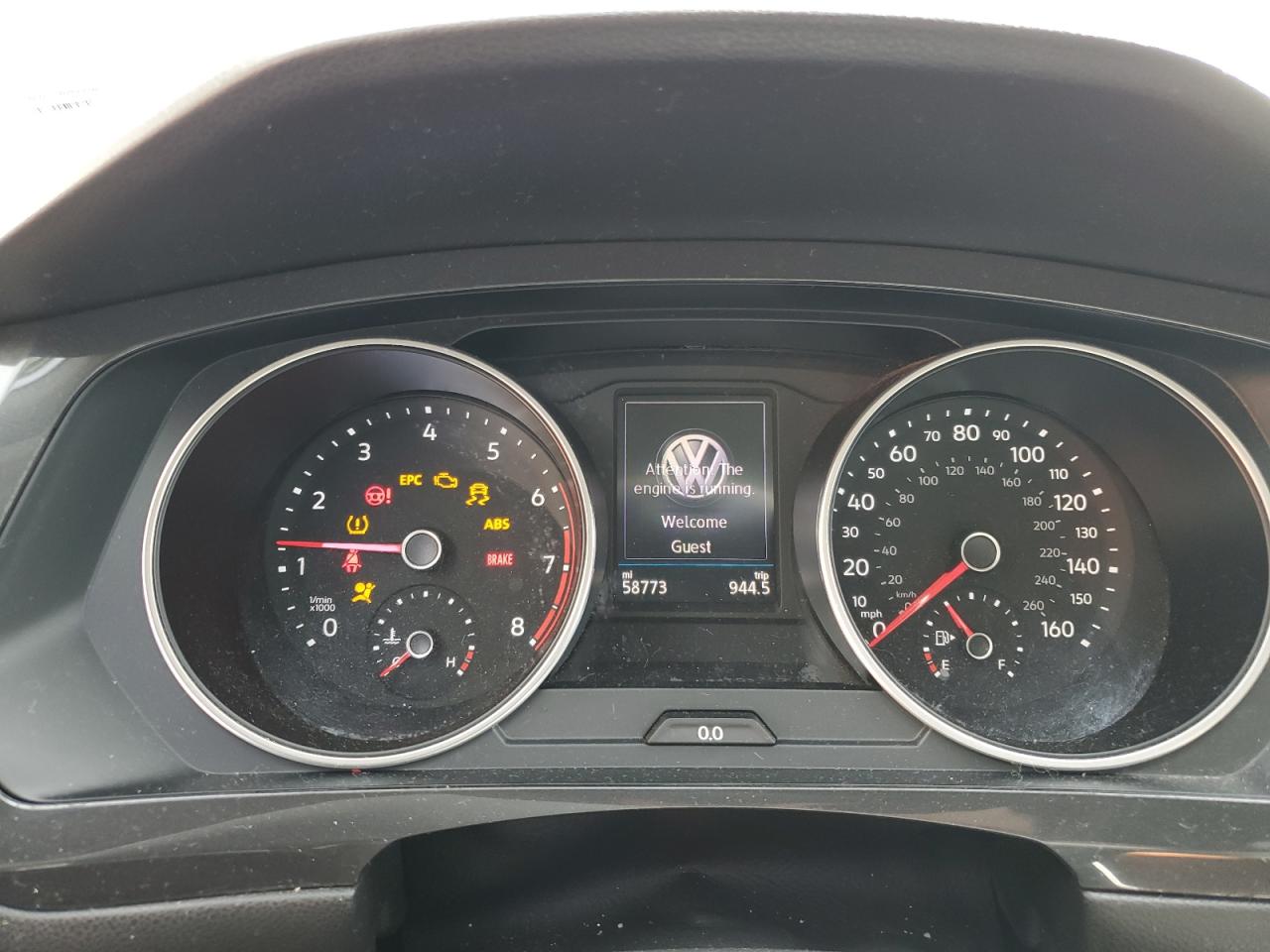 2018 Volkswagen Tiguan S VIN: 3VV0B7AX8JM132311 Lot: 92042125