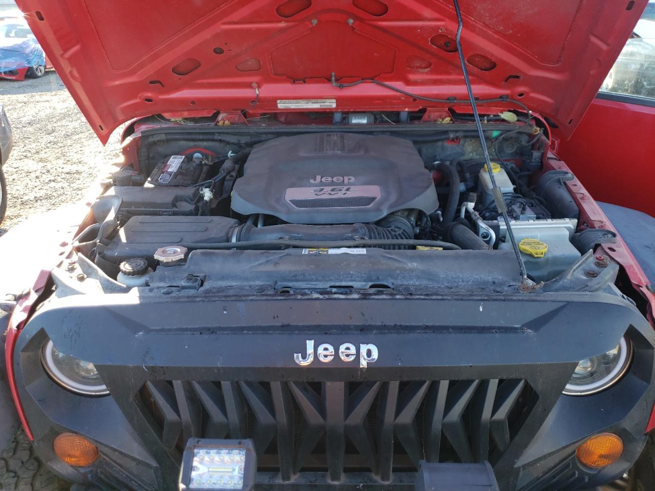 2012 Jeep Wrangler Sport VIN: 1C4AJWAG9CL212222 Lot: 92911905