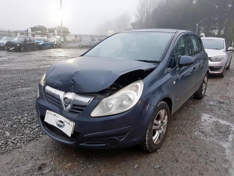 2008 VAUXHALL CORSA 1.2I 16V CLUB 5DR [AC] for sale at Copart BELFAST