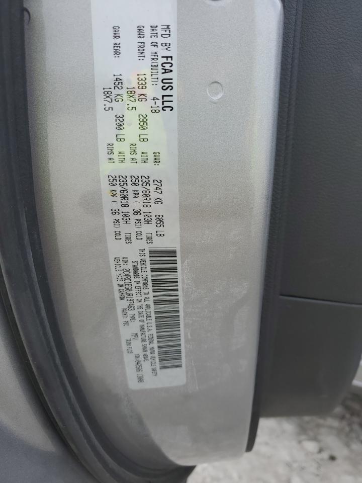 2018 Chrysler Pacifica Touring L Plus VIN: 2C4RC1EG0JR197463 Lot: 92090915