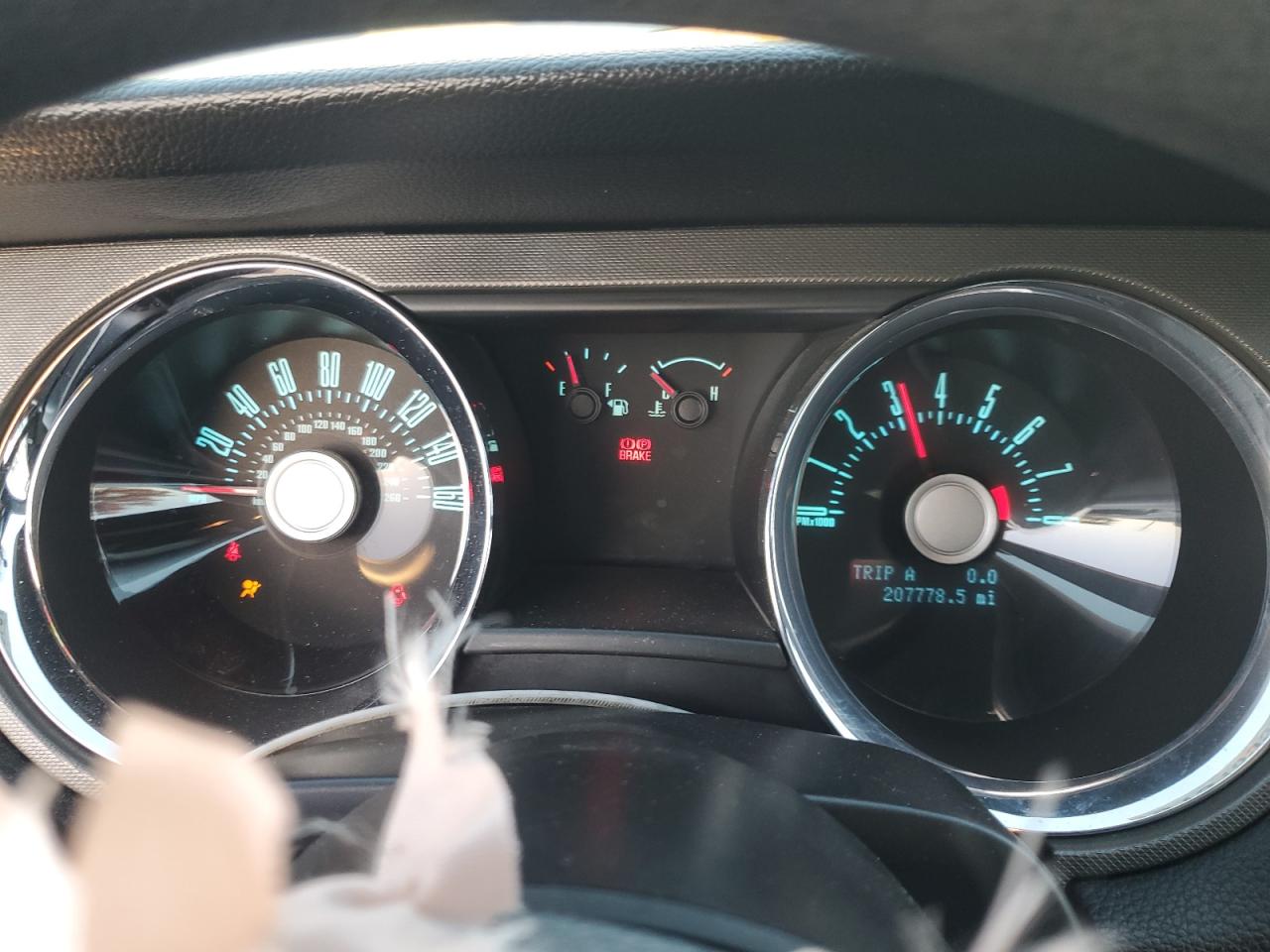 2012 Ford Mustang VIN: 1ZVBP8AM2C5232558 Lot: 91315955