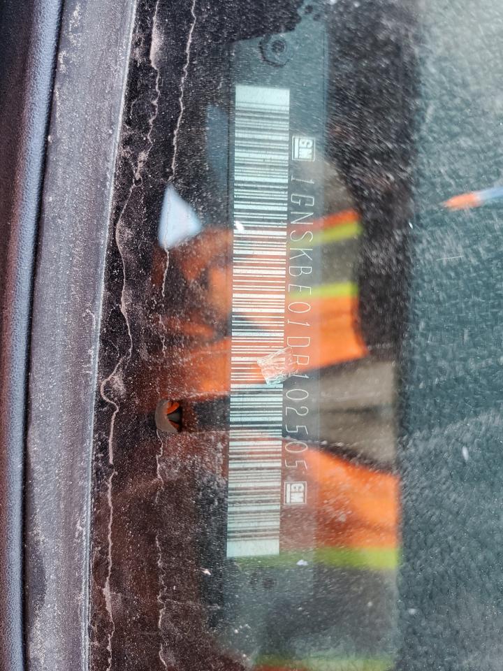 2013 Chevrolet Tahoe K1500 Lt VIN: 1GNSKBE01DR102505 Lot: 92987815