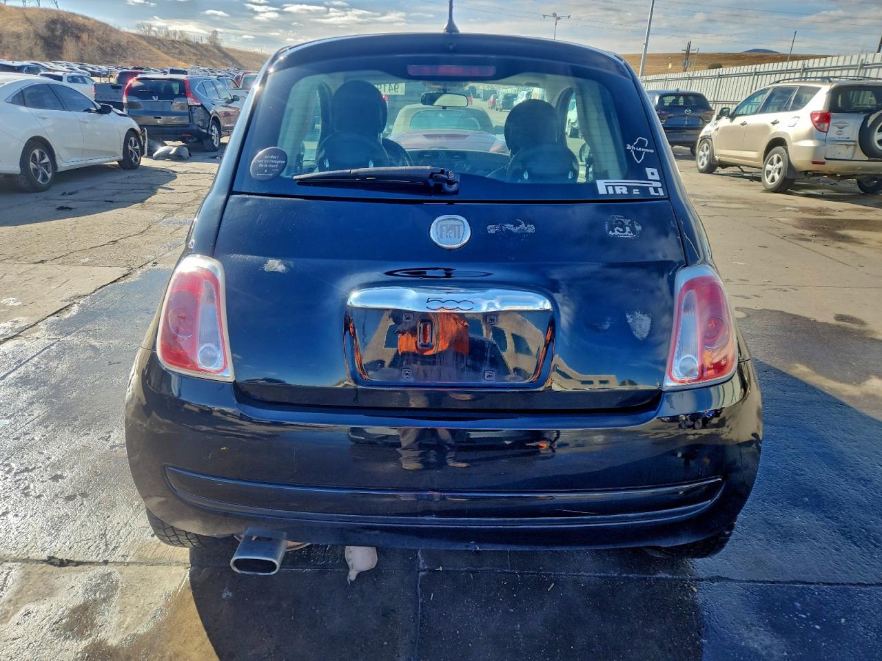 2015 Fiat 500 Pop VIN: 3C3CFFAR5FT501042 Lot: 94191565