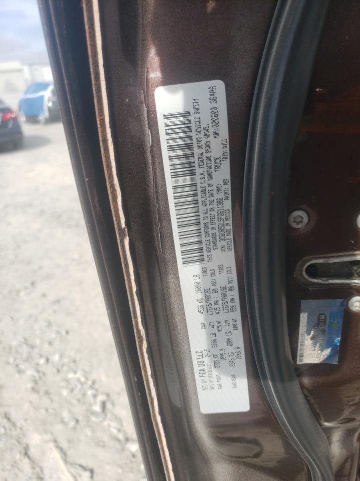 2015 Ram 2500 Slt VIN: 3C6UR5DL5FG611386 Lot: 92403505