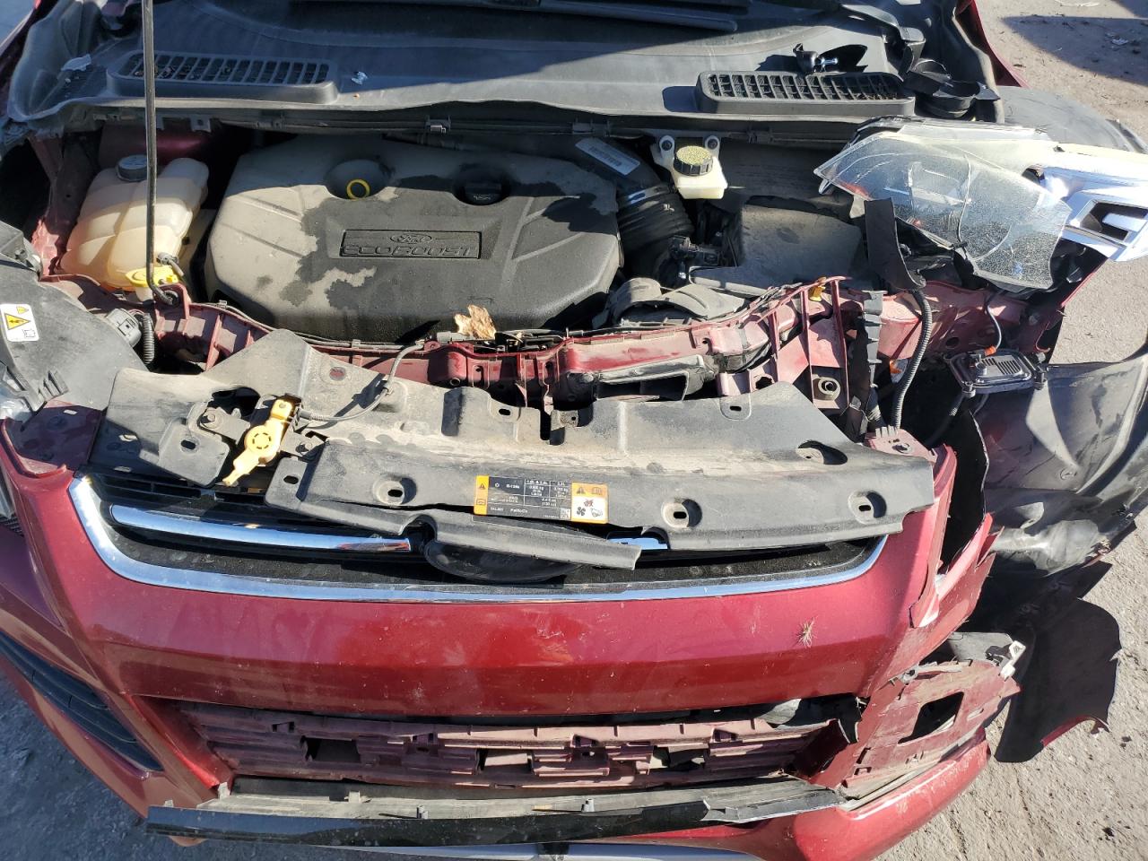 2013 Ford Escape Titanium VIN: 1FMCU0J93DUB55182 Lot: 92138625