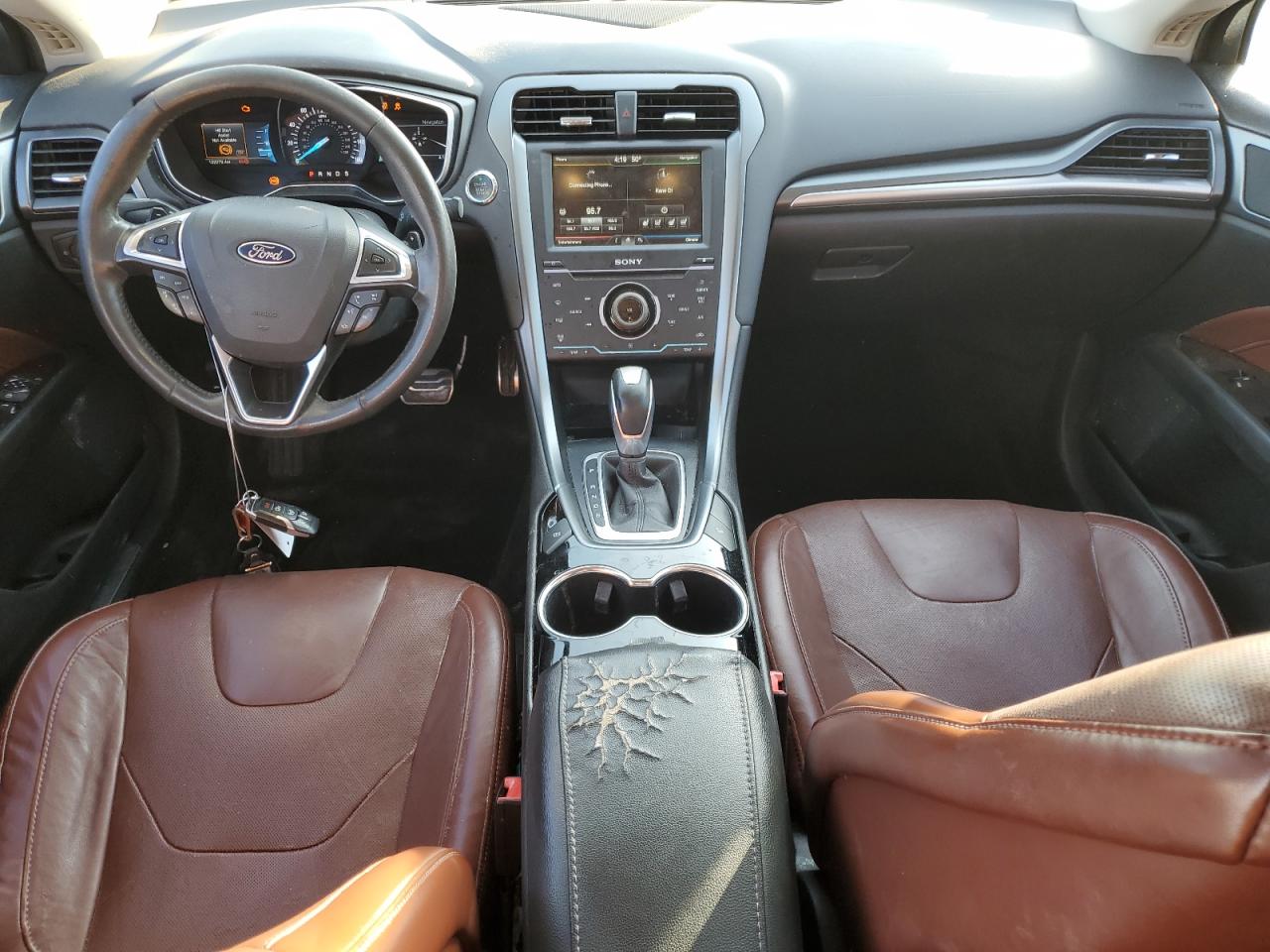 2015 Ford Fusion Titanium VIN: 3FA6P0K90FR219864 Lot: 93763475