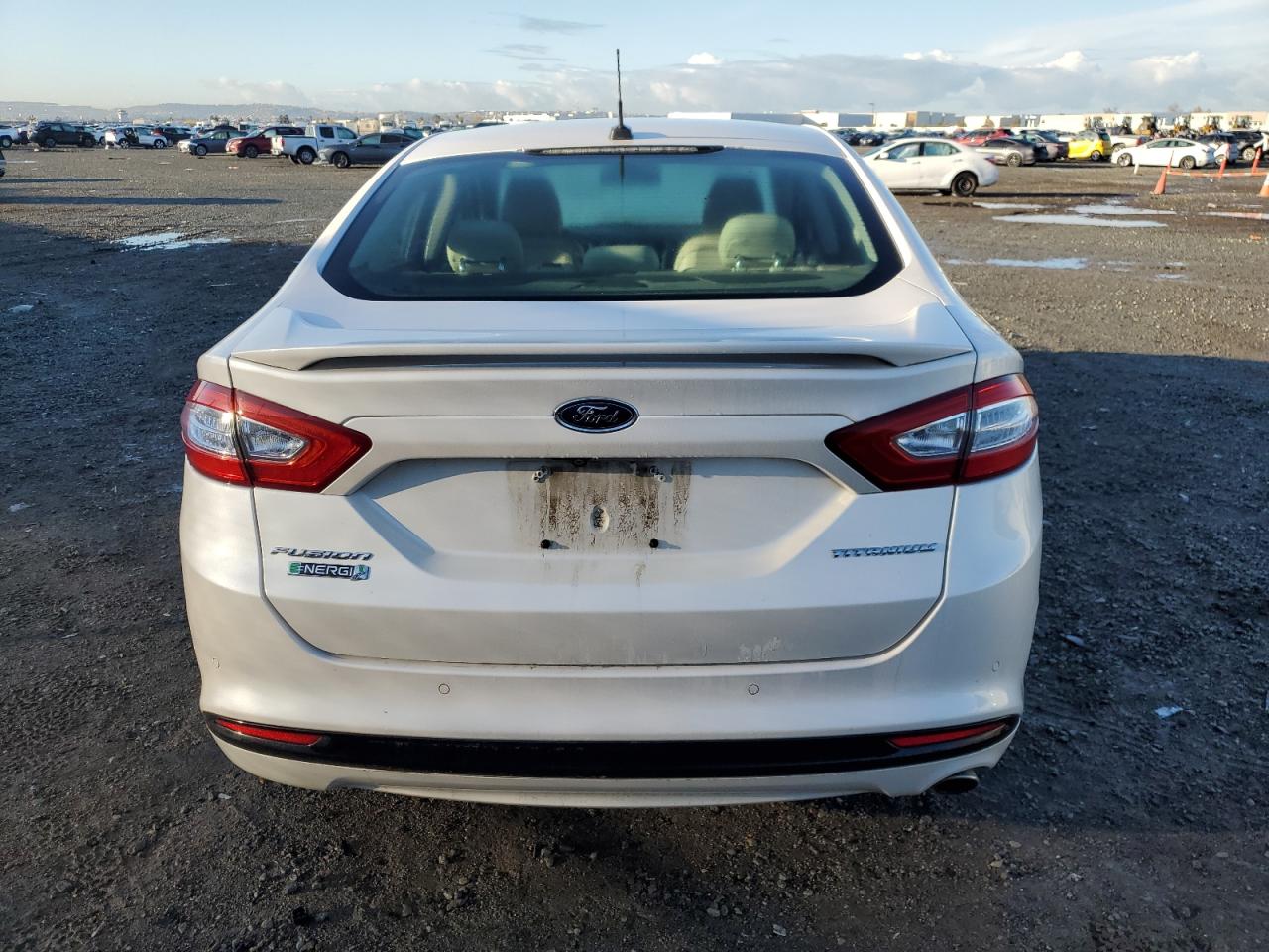 2016 Ford Fusion Titanium Phev VIN: 3FA6P0SU1GR166355 Lot: 91748985