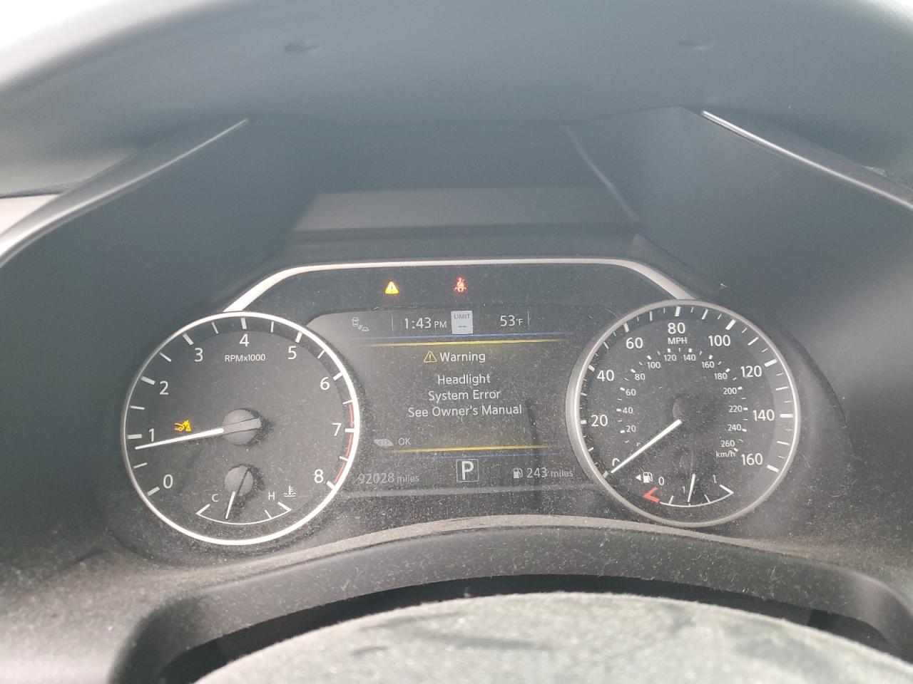 2020 Nissan Murano Platinum VIN: 5N1AZ2DS8LN150832 Lot: 92610235