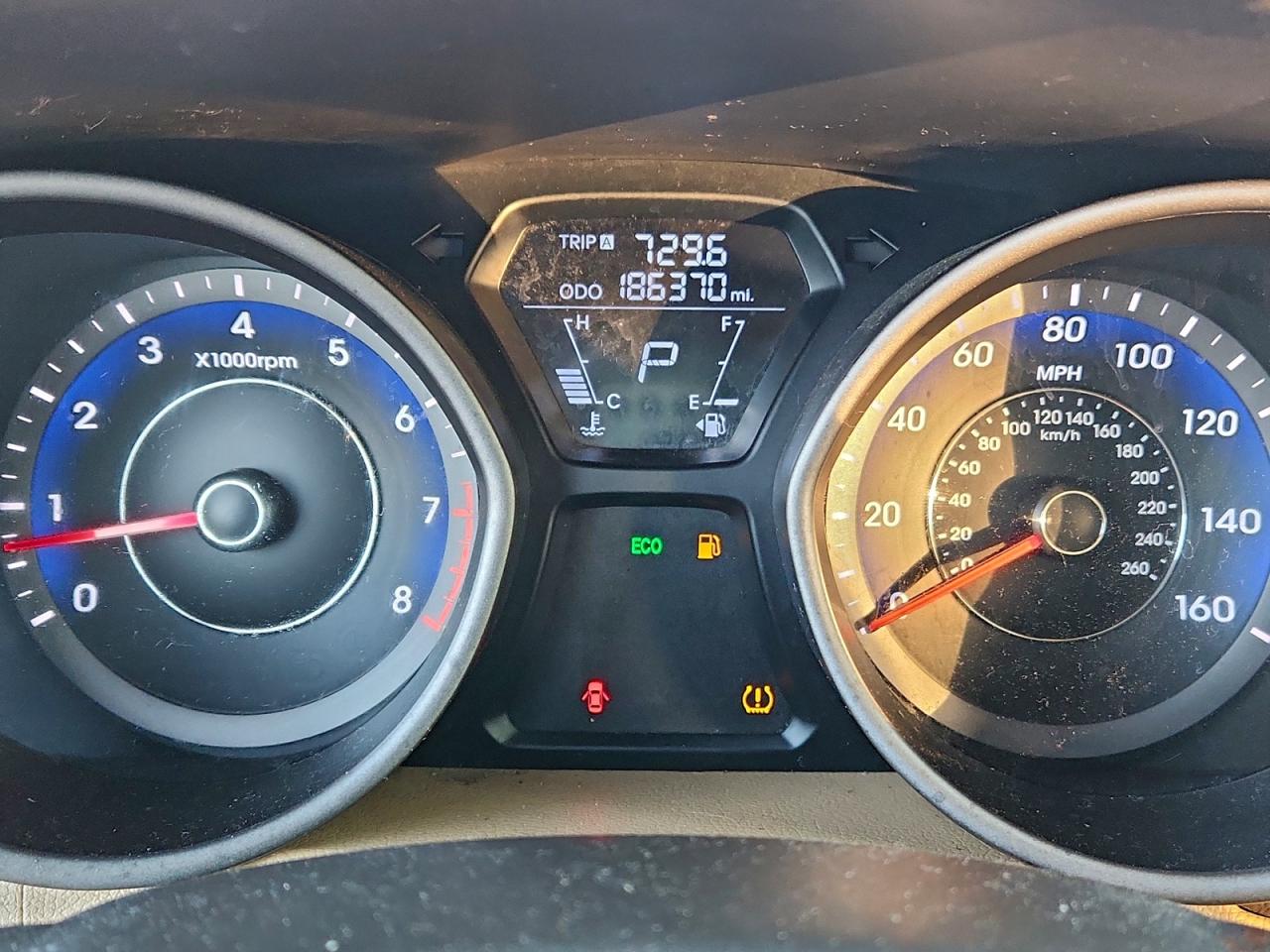 2013 Hyundai Elantra Gls VIN: KMHDH4AE2DU869009 Lot: 93721935