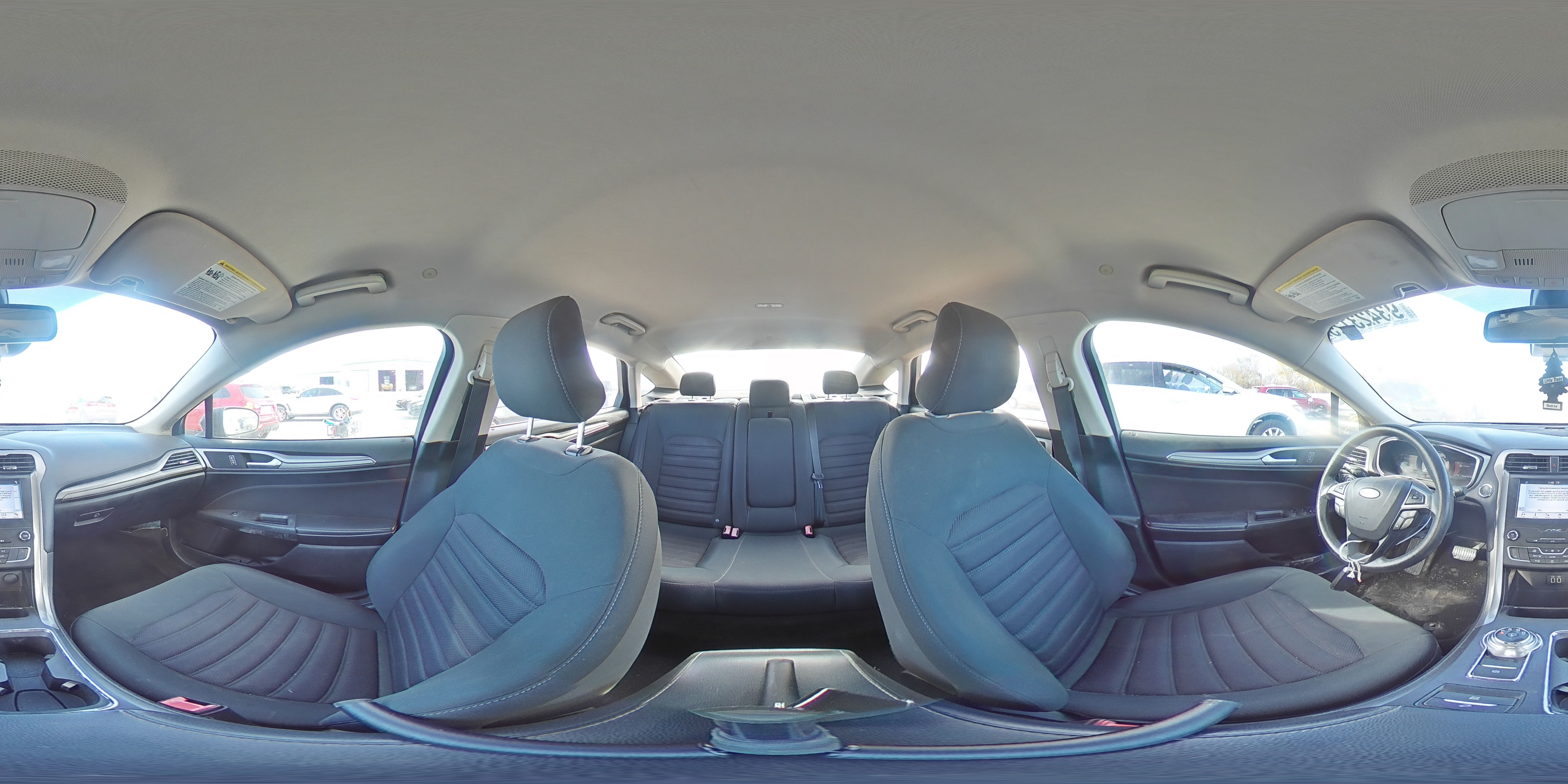 2019 Ford Fusion Se VIN: 3FA6P0LU5KR143782 Lot: 93423125