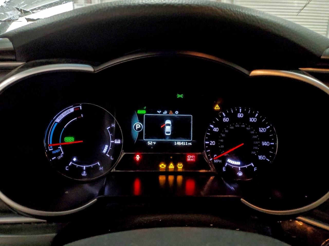 2014 Kia Optima Hybrid VIN: KNAGM4AD6E5075661 Lot: 94282475