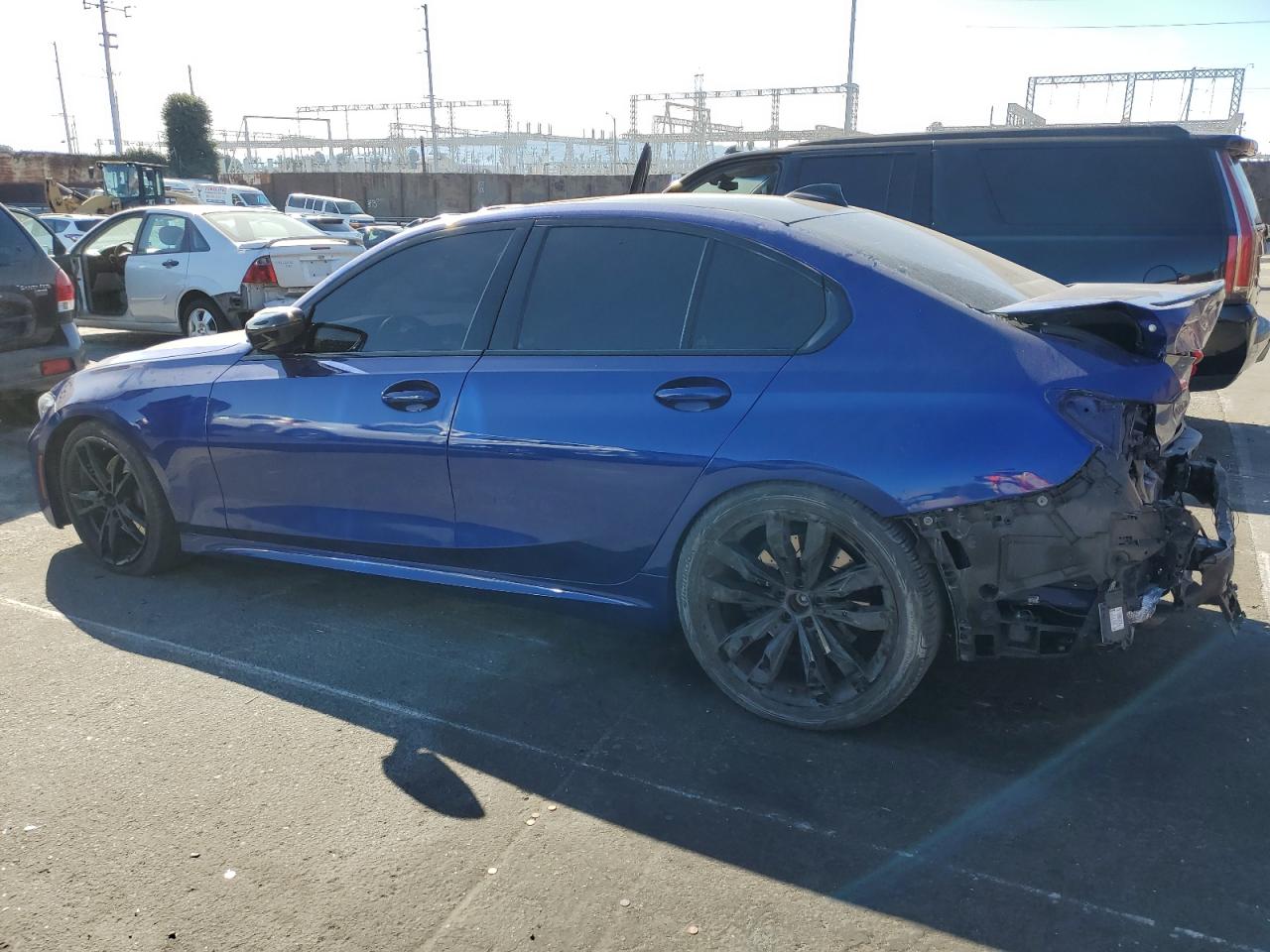 2022 BMW M340I blue null gas 3MW5U7J05N8C67145 photo #3