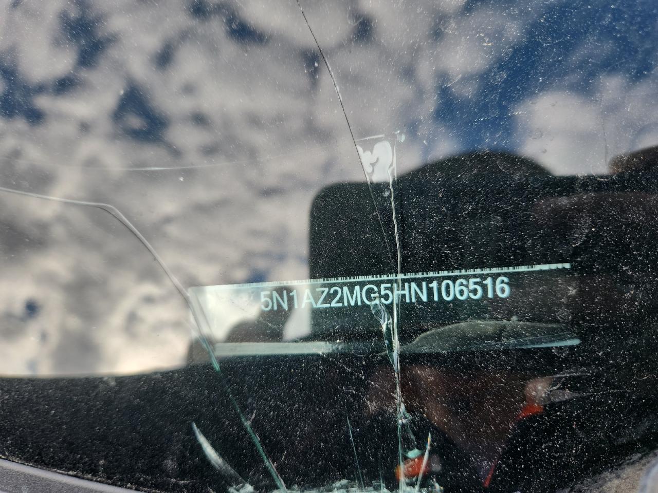 2017 Nissan Murano S VIN: 5N1AZ2MG5HN106516 Lot: 90927295