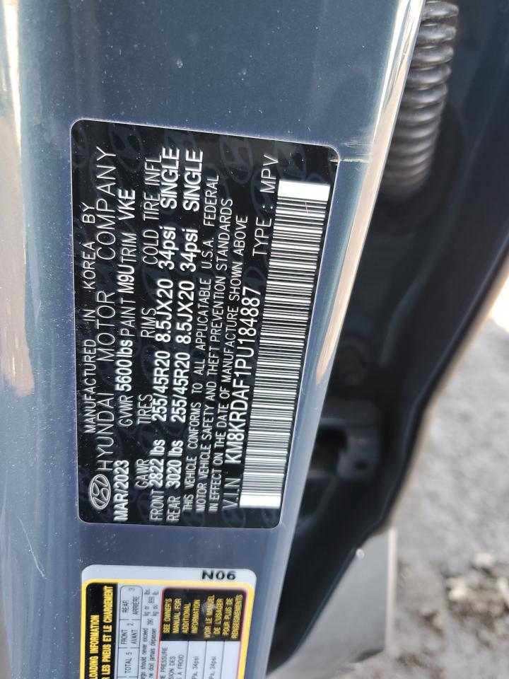 2023 Hyundai Ioniq 5 Limited VIN: KM8KRDAF1PU184887 Lot: 92875045