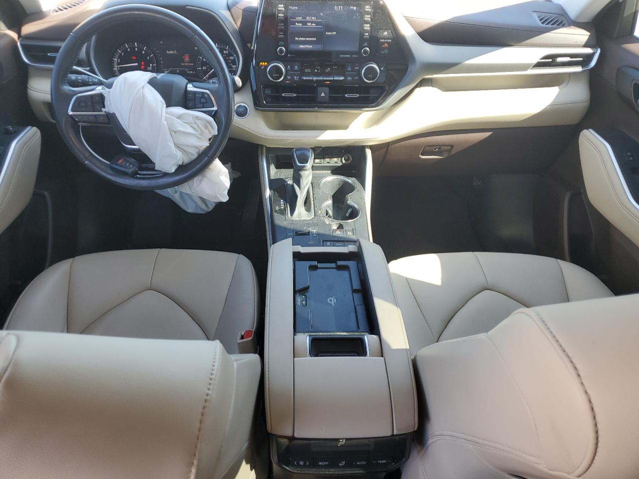 2021 Toyota Highlander Xle VIN: 5TDGZRAH7MS517909 Lot: 91061795