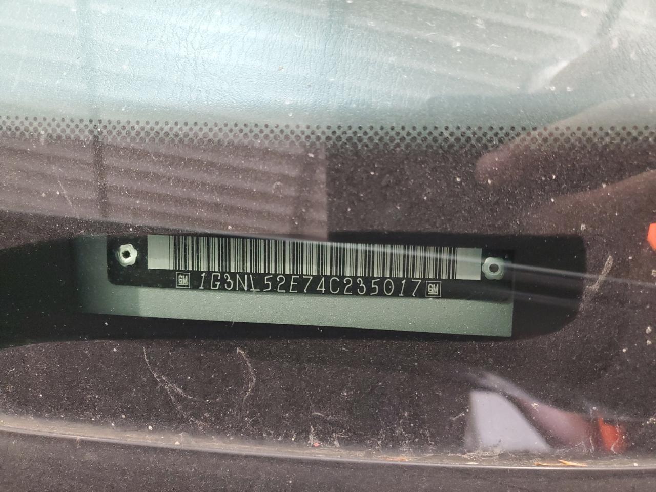 2004 Oldsmobile Alero Gl VIN: 1G3NL52E74C235017 Lot: 91591395