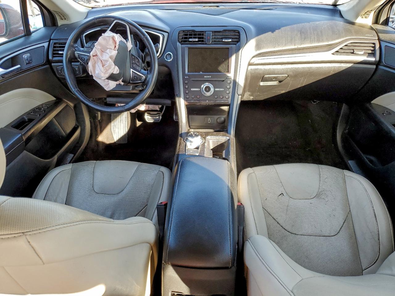 2017 Ford Fusion Titanium VIN: 3FA6P0K90HR413698 Lot: 93815695