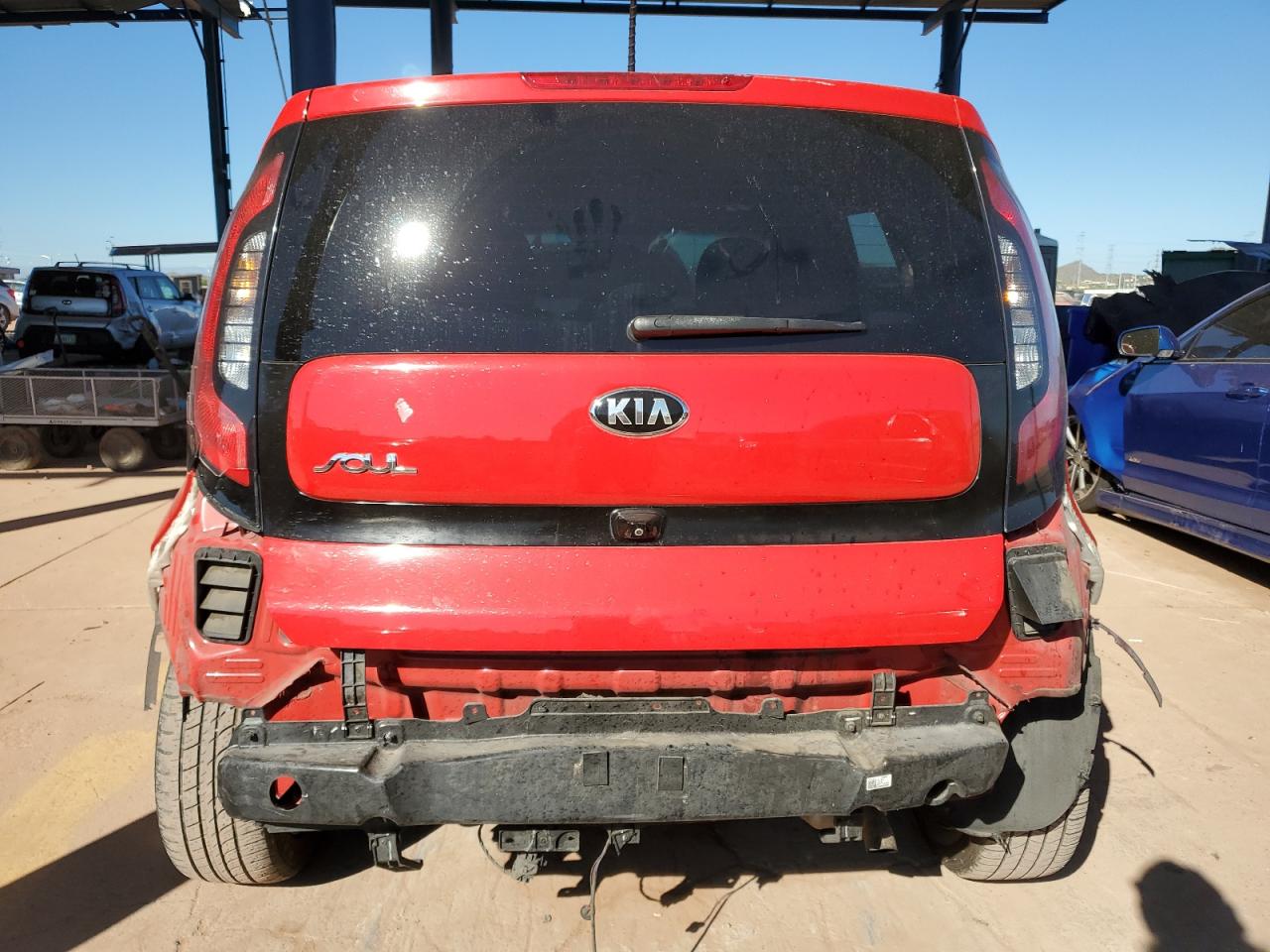 2016 Kia Soul + VIN: KNDJP3A5XG7862851 Lot: 91719745